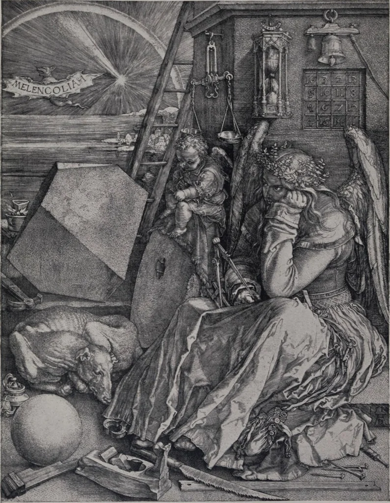 An illustration from Illustrated catalogue of a miscellaneous selection of rare engravings, etchings and original drawings of many schools and periods [electronic resource] : from the portfolios of R. Ederheimer Print-Cabinet, 1915, leaf 9