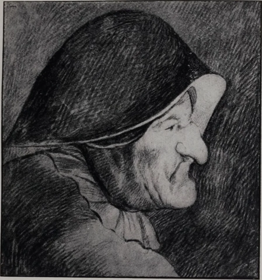 An illustration from Illustrated catalogue of a miscellaneous selection of rare engravings, etchings and original drawings of many schools and periods [electronic resource] : from the portfolios of R. Ederheimer Print-Cabinet, 1915, leaf 94