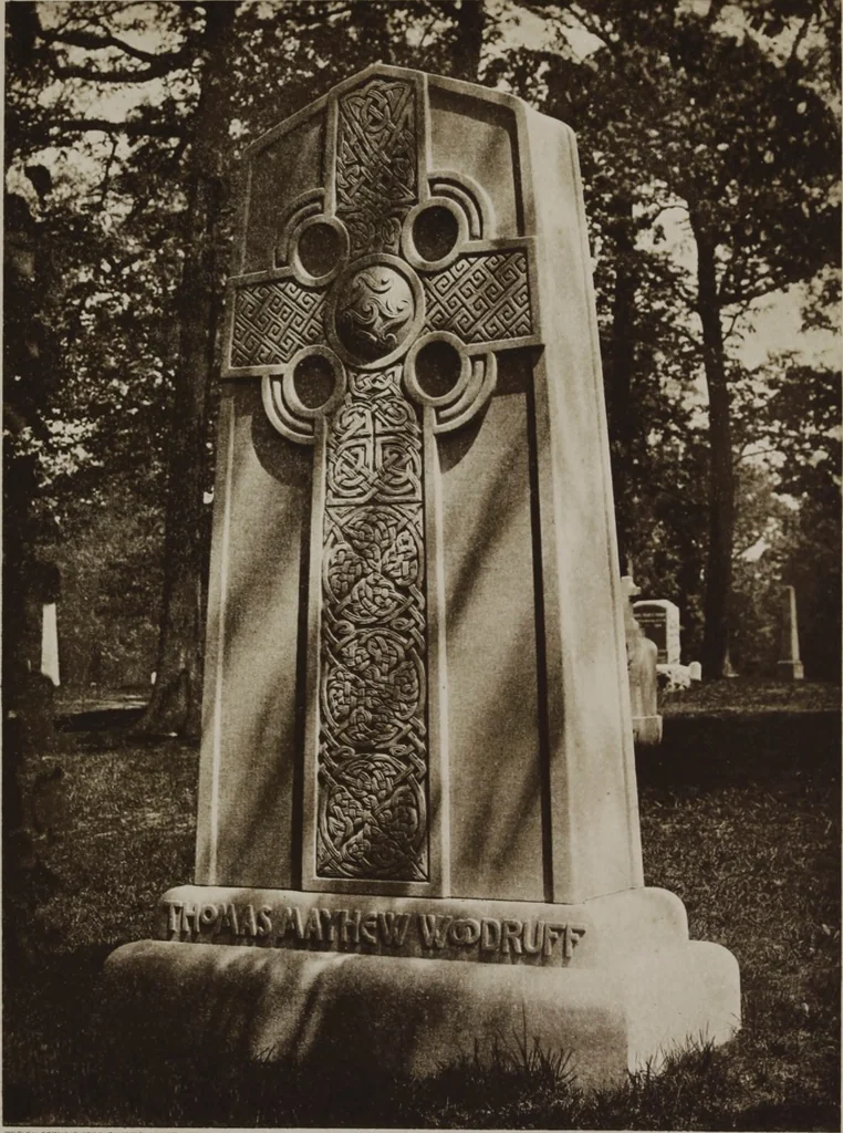An illustration from Tiffany favrile glass, Tiffany windows, Tiffany mosaics, Tiffany monuments, Tiffany granite [electronic resource], 1922, leaf 102
