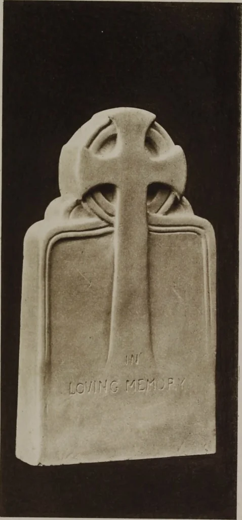An illustration from Tiffany favrile glass, Tiffany windows, Tiffany mosaics, Tiffany monuments, Tiffany granite [electronic resource], 1922, leaf 120