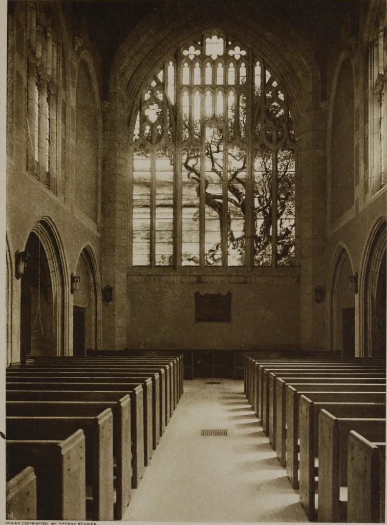 An illustration from Tiffany favrile glass, Tiffany windows, Tiffany mosaics, Tiffany monuments, Tiffany granite [electronic resource], 1922, leaf 30