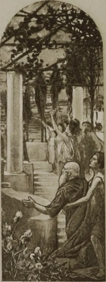 An illustration from Tiffany favrile glass, Tiffany windows, Tiffany mosaics, Tiffany monuments, Tiffany granite [electronic resource], 1922, leaf 33