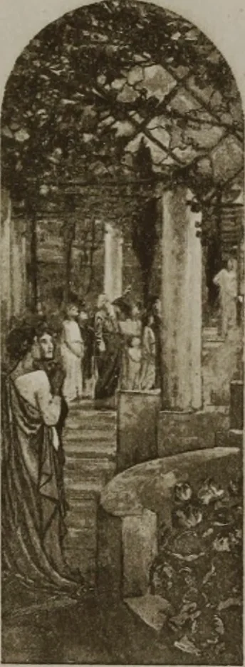 An illustration from Tiffany favrile glass, Tiffany windows, Tiffany mosaics, Tiffany monuments, Tiffany granite [electronic resource], 1922, leaf 33