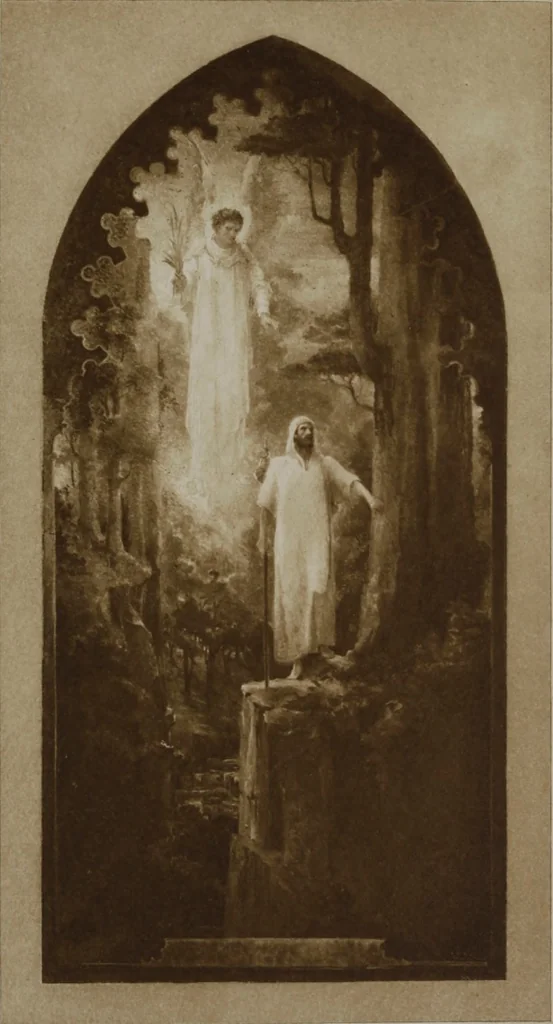 An illustration from Tiffany favrile glass, Tiffany windows, Tiffany mosaics, Tiffany monuments, Tiffany granite [electronic resource], 1922, leaf 56