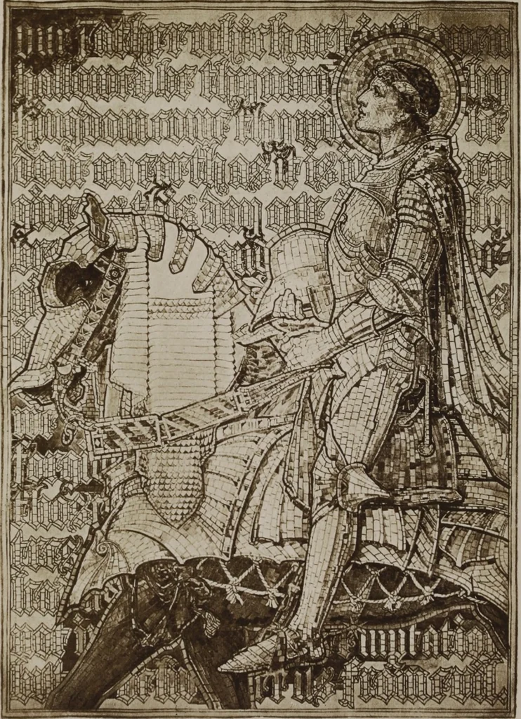 An illustration from Tiffany favrile glass, Tiffany windows, Tiffany mosaics, Tiffany monuments, Tiffany granite [electronic resource], 1922, leaf 59
