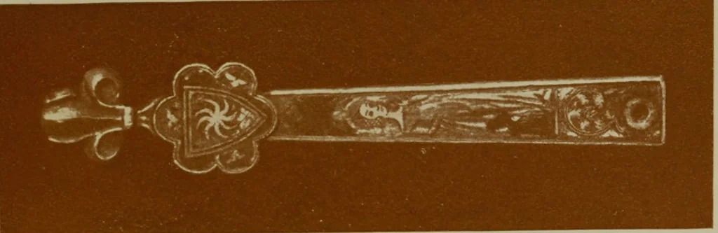 An illustration from A catalogue of minor art [electronic resource] : collection formed by C. & E. Canessa, 1917, leaf 134