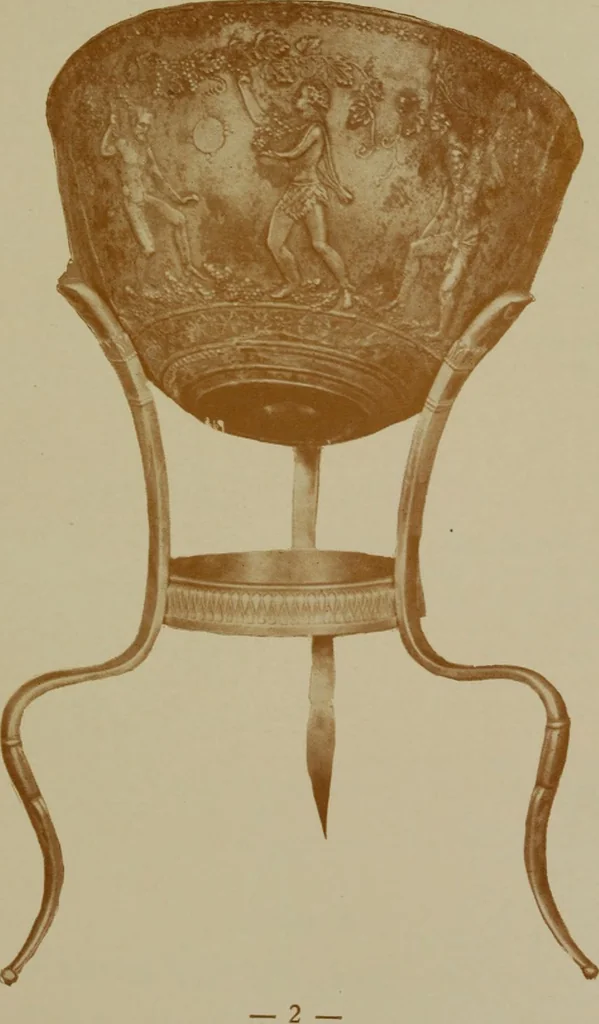 An illustration from A catalogue of minor art [electronic resource] : collection formed by C. & E. Canessa, 1917, leaf 18