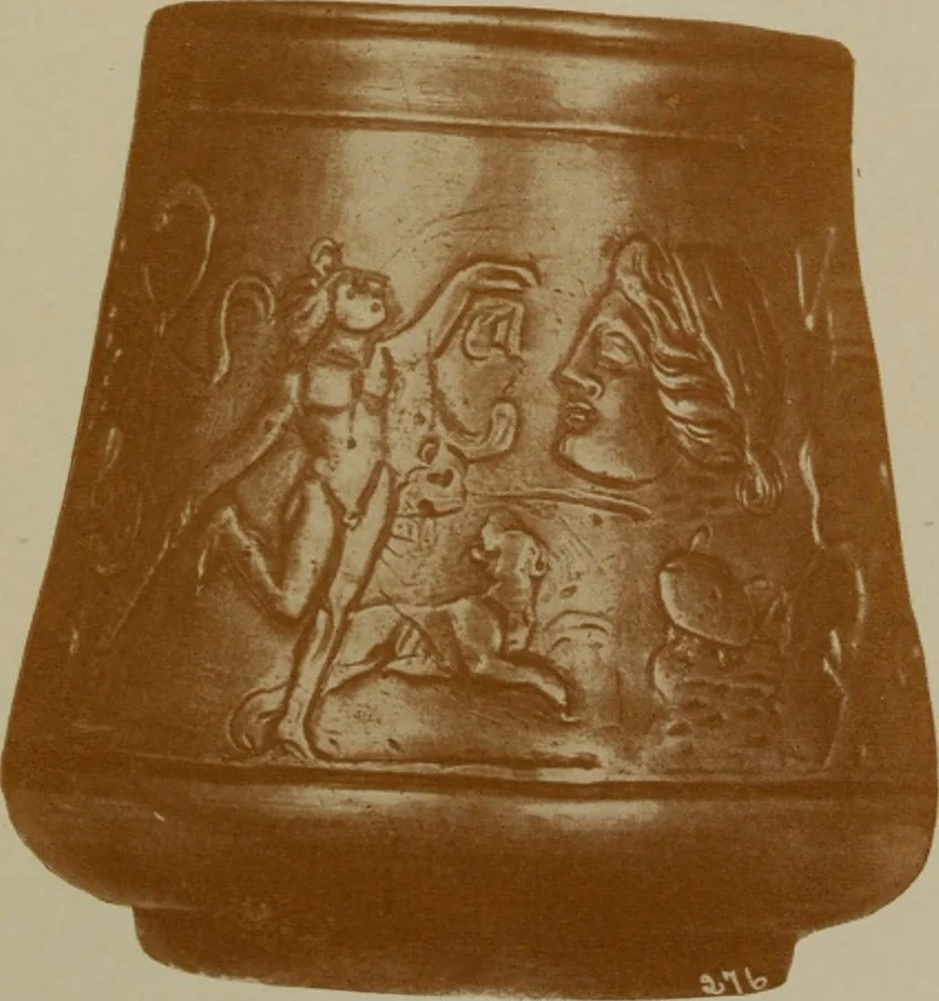 An illustration from A catalogue of minor art [electronic resource] : collection formed by C. & E. Canessa, 1917, leaf 24