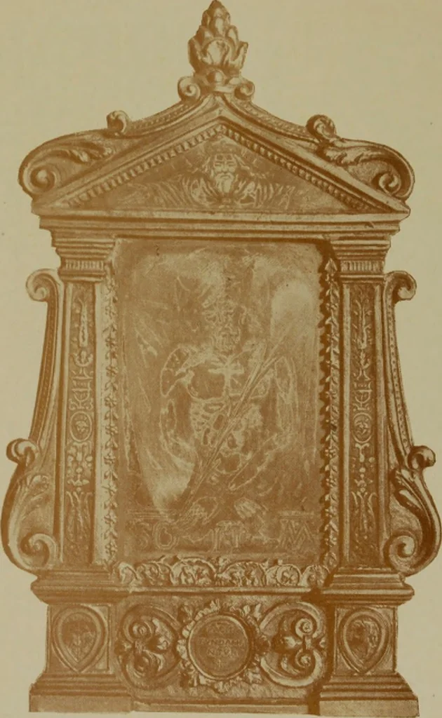 An illustration from A catalogue of minor art [electronic resource] : collection formed by C. & E. Canessa, 1917, leaf 62