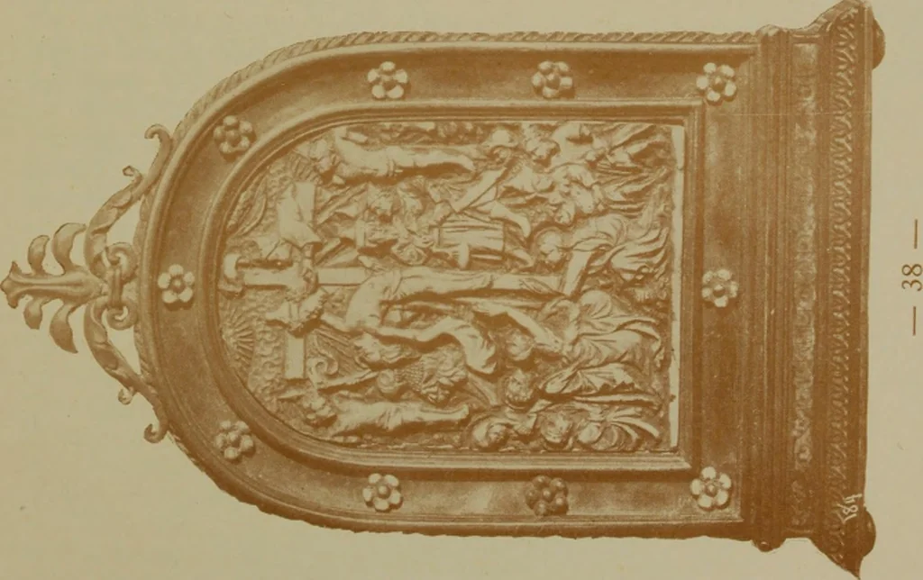 An illustration from A catalogue of minor art [electronic resource] : collection formed by C. & E. Canessa, 1917, leaf 62