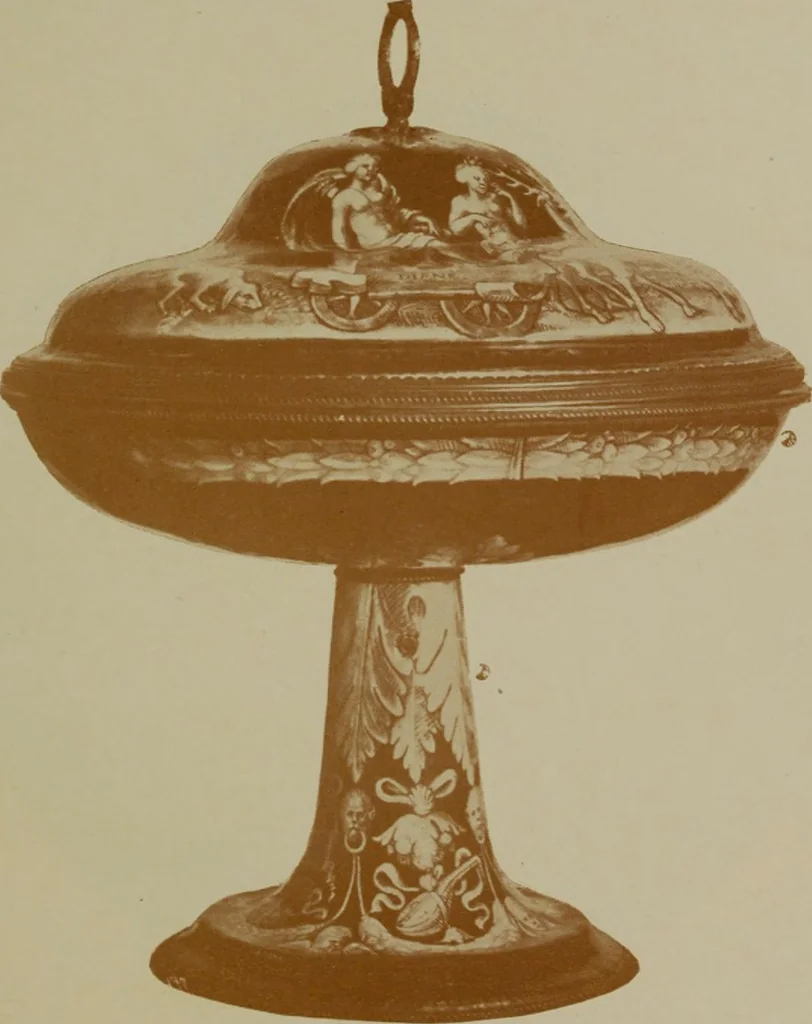 An illustration from A catalogue of minor art [electronic resource] : collection formed by C. & E. Canessa, 1917, leaf 86