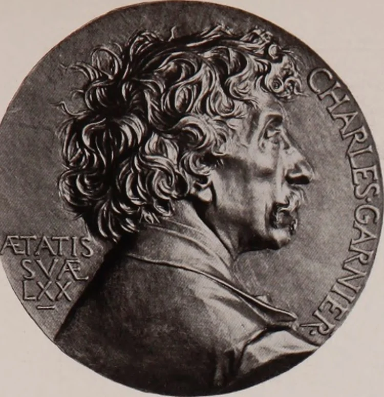 An illustration from Catalogue of the international exhibition of contemporary medals. March, 1910 [electronic resource], 1911, leaf 102