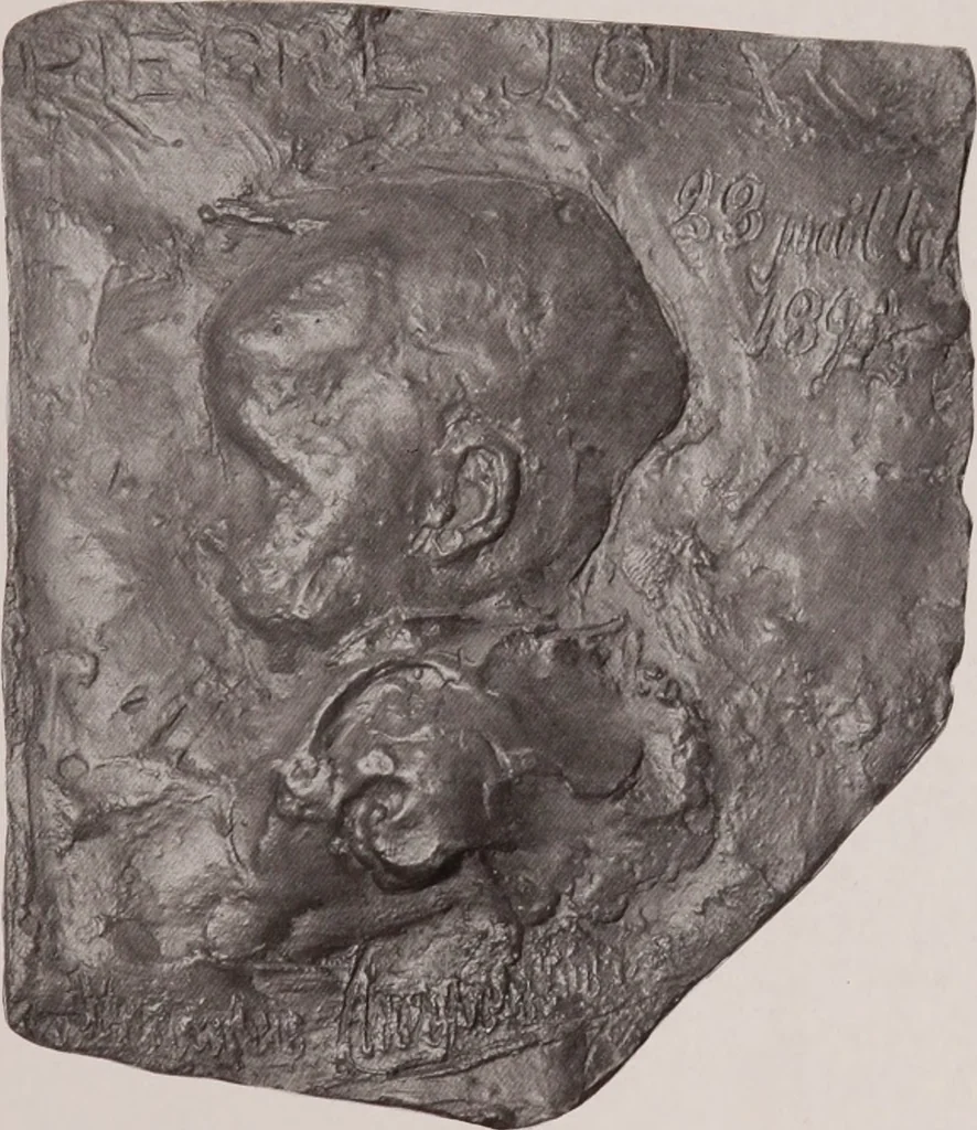 An illustration from Catalogue of the international exhibition of contemporary medals. March, 1910 [electronic resource], 1911, leaf 106