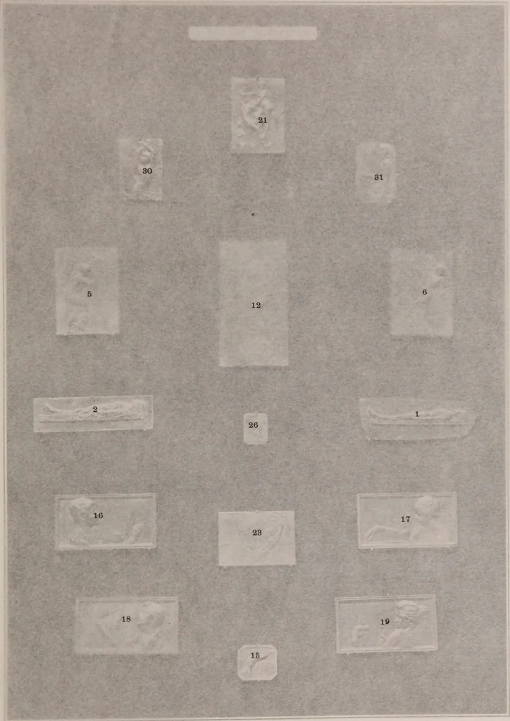 An illustration from Catalogue of the international exhibition of contemporary medals. March, 1910 [electronic resource], 1911, leaf 112
