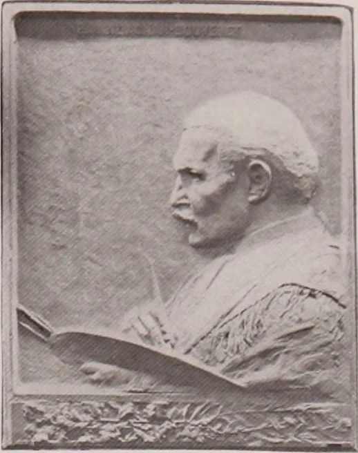 An illustration from Catalogue of the international exhibition of contemporary medals. March, 1910 [electronic resource], 1911, leaf 116