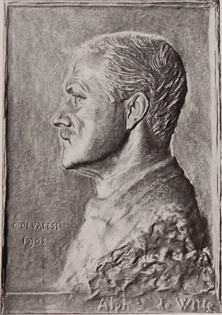 An illustration from Catalogue of the international exhibition of contemporary medals. March, 1910 [electronic resource], 1911, leaf 124