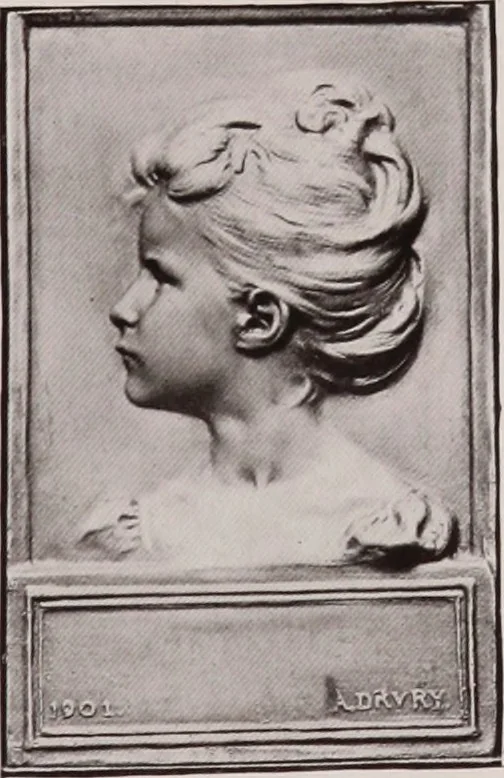 An illustration from Catalogue of the international exhibition of contemporary medals. March, 1910 [electronic resource], 1911, leaf 128