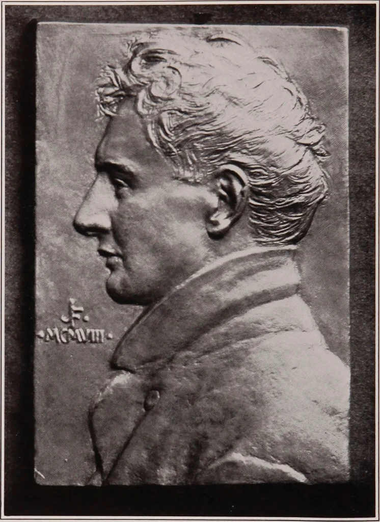 An illustration from Catalogue of the international exhibition of contemporary medals. March, 1910 [electronic resource], 1911, leaf 139