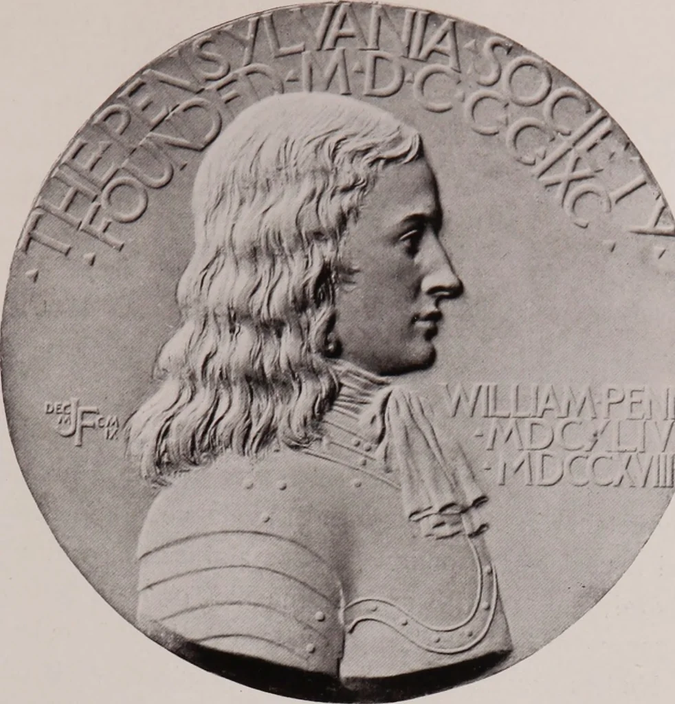 An illustration from Catalogue of the international exhibition of contemporary medals. March, 1910 [electronic resource], 1911, leaf 140