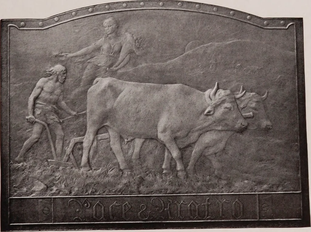 An illustration from Catalogue of the international exhibition of contemporary medals. March, 1910 [electronic resource], 1911, leaf 144