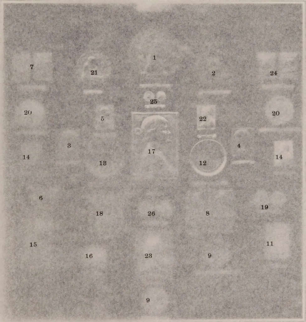 An illustration from Catalogue of the international exhibition of contemporary medals. March, 1910 [electronic resource], 1911, leaf 148