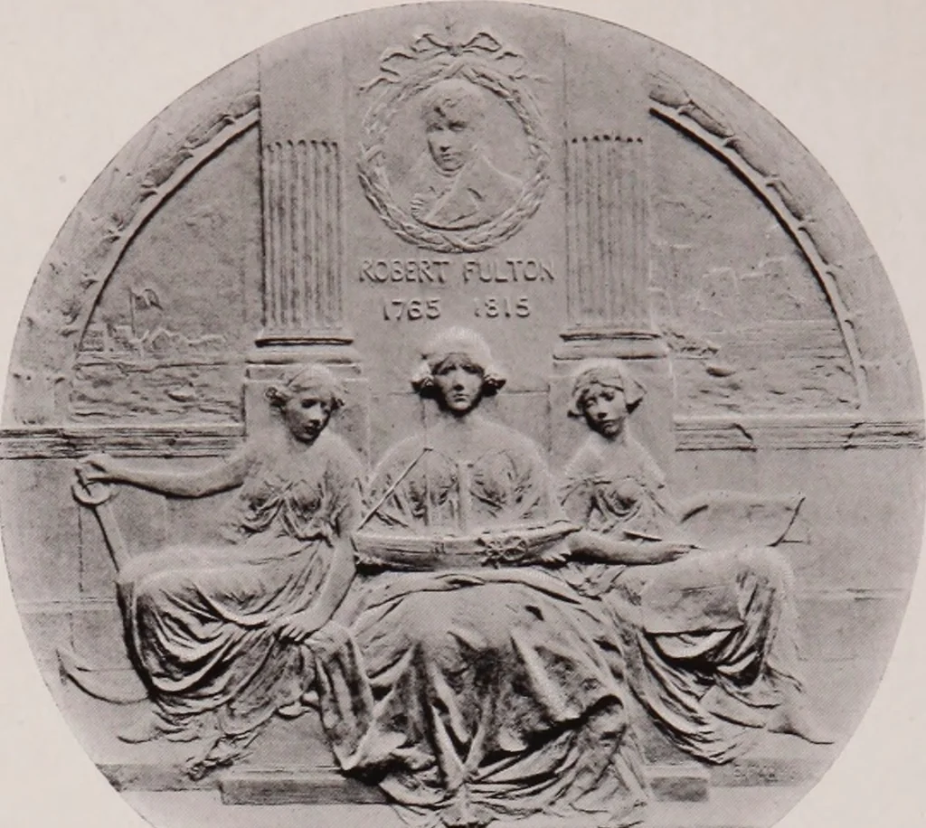 An illustration from Catalogue of the international exhibition of contemporary medals. March, 1910 [electronic resource], 1911, leaf 153