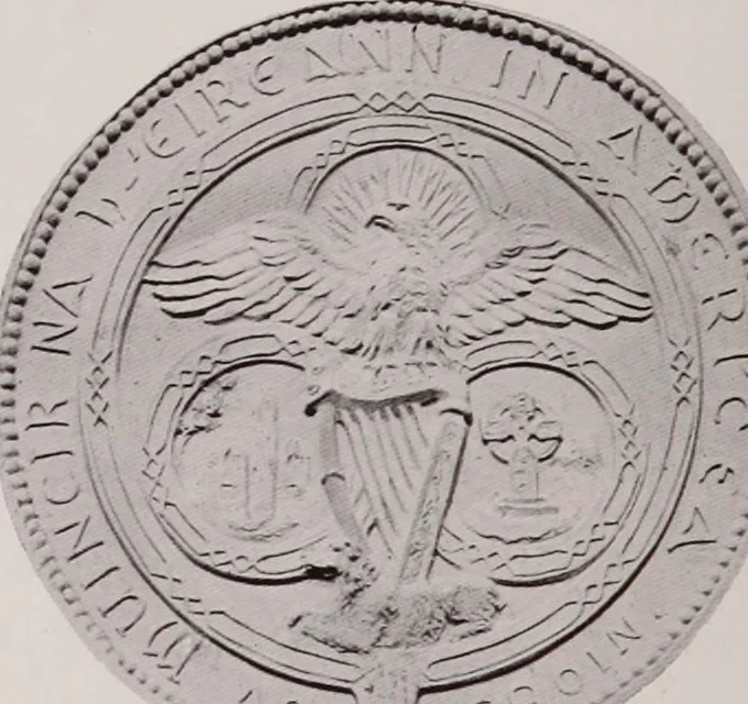 An illustration from Catalogue of the international exhibition of contemporary medals. March, 1910 [electronic resource], 1911, leaf 155