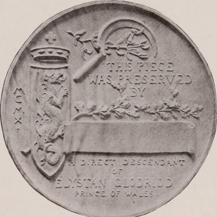 An illustration from Catalogue of the international exhibition of contemporary medals. March, 1910 [electronic resource], 1911, leaf 156