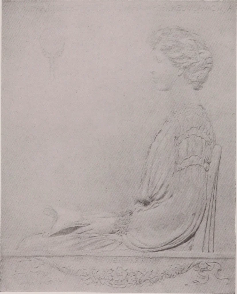 An illustration from Catalogue of the international exhibition of contemporary medals. March, 1910 [electronic resource], 1911, leaf 163