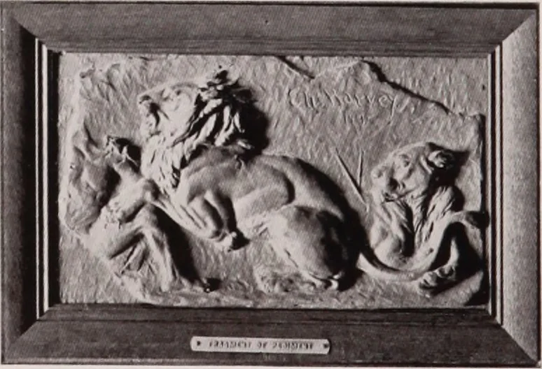 An illustration from Catalogue of the international exhibition of contemporary medals. March, 1910 [electronic resource], 1911, leaf 173