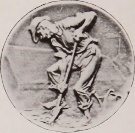 An illustration from Catalogue of the international exhibition of contemporary medals. March, 1910 [electronic resource], 1911, leaf 183