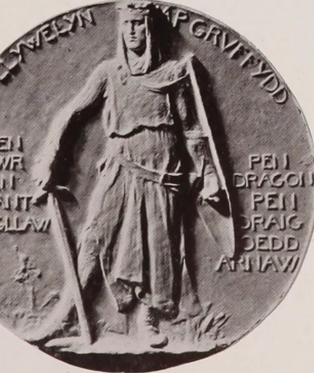 An illustration from Catalogue of the international exhibition of contemporary medals. March, 1910 [electronic resource], 1911, leaf 196