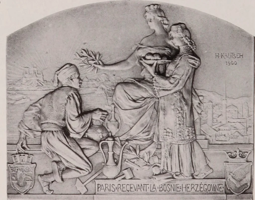 An illustration from Catalogue of the international exhibition of contemporary medals. March, 1910 [electronic resource], 1911, leaf 205