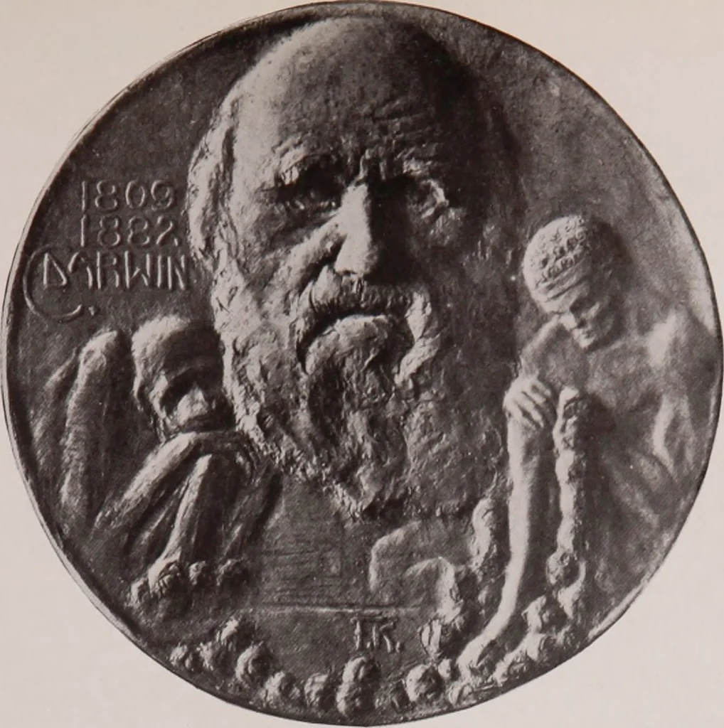An illustration from Catalogue of the international exhibition of contemporary medals. March, 1910 [electronic resource], 1911, leaf 212