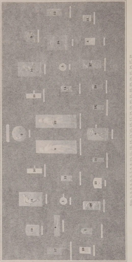 An illustration from Catalogue of the international exhibition of contemporary medals. March, 1910 [electronic resource], 1911, leaf 219