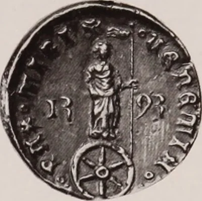 An illustration from Catalogue of the international exhibition of contemporary medals. March, 1910 [electronic resource], 1911, leaf 22