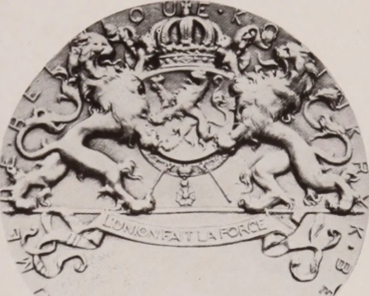 An illustration from Catalogue of the international exhibition of contemporary medals. March, 1910 [electronic resource], 1911, leaf 220