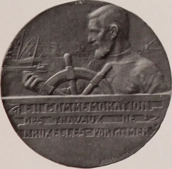 An illustration from Catalogue of the international exhibition of contemporary medals. March, 1910 [electronic resource], 1911, leaf 226