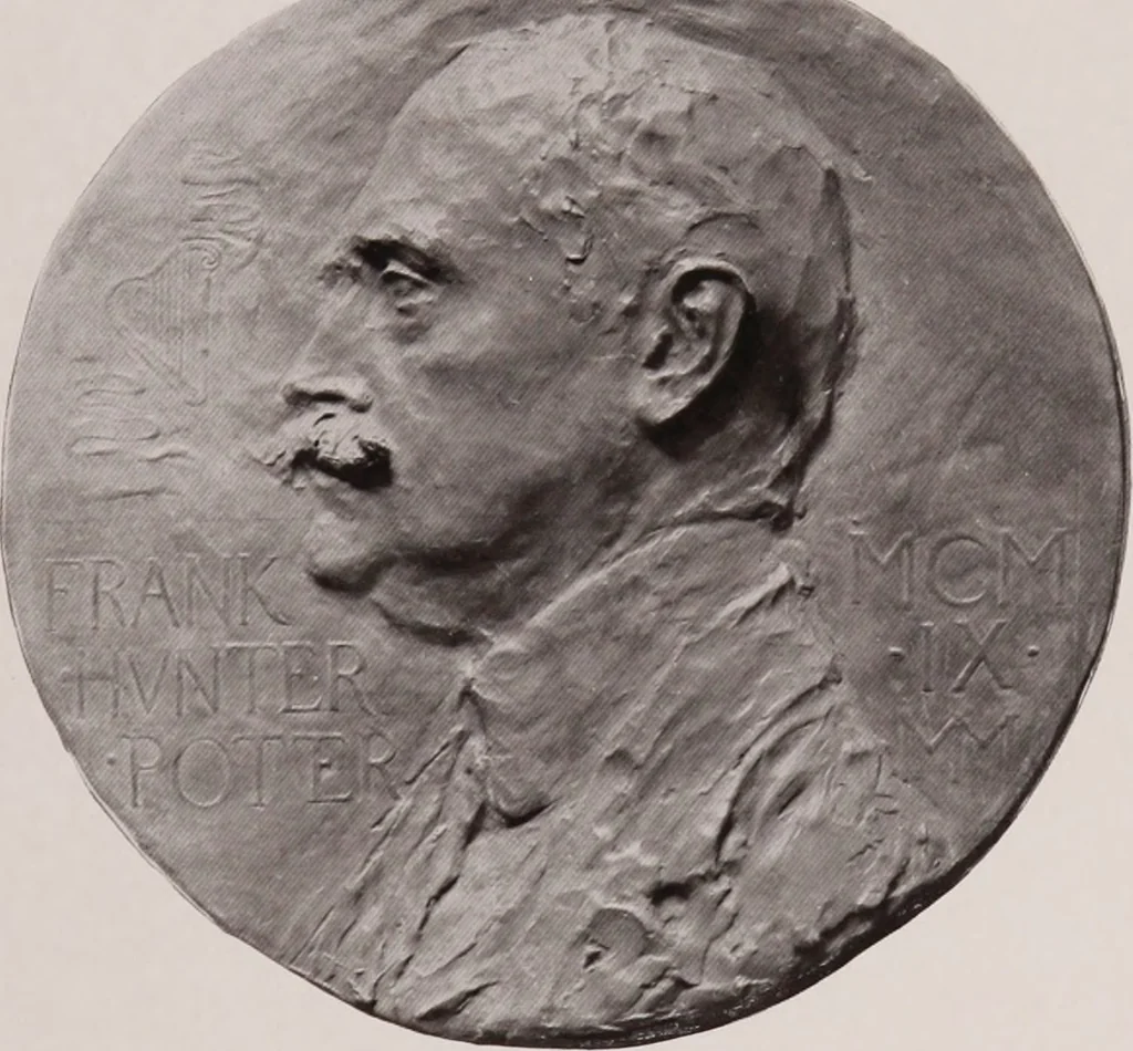 An illustration from Catalogue of the international exhibition of contemporary medals. March, 1910 [electronic resource], 1911, leaf 262