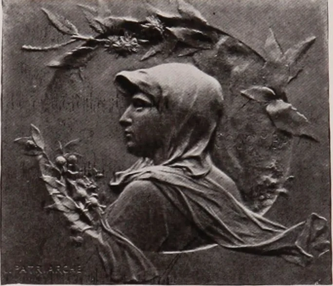 An illustration from Catalogue of the international exhibition of contemporary medals. March, 1910 [electronic resource], 1911, leaf 273