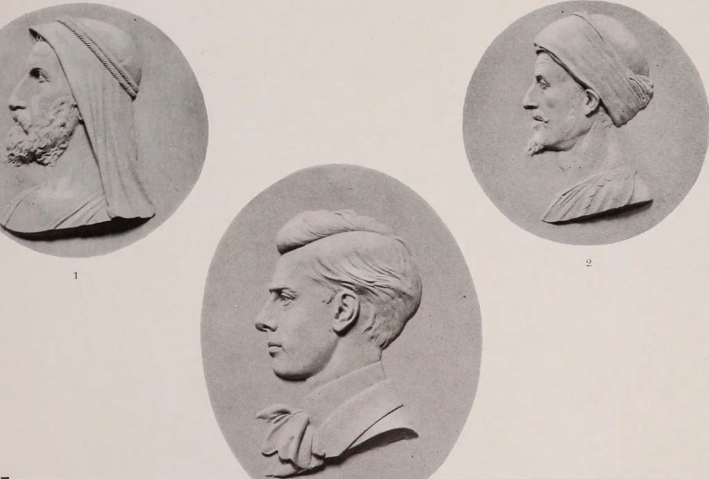 An illustration from Catalogue of the international exhibition of contemporary medals. March, 1910 [electronic resource], 1911, leaf 274