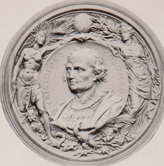 An illustration from Catalogue of the international exhibition of contemporary medals. March, 1910 [electronic resource], 1911, leaf 299