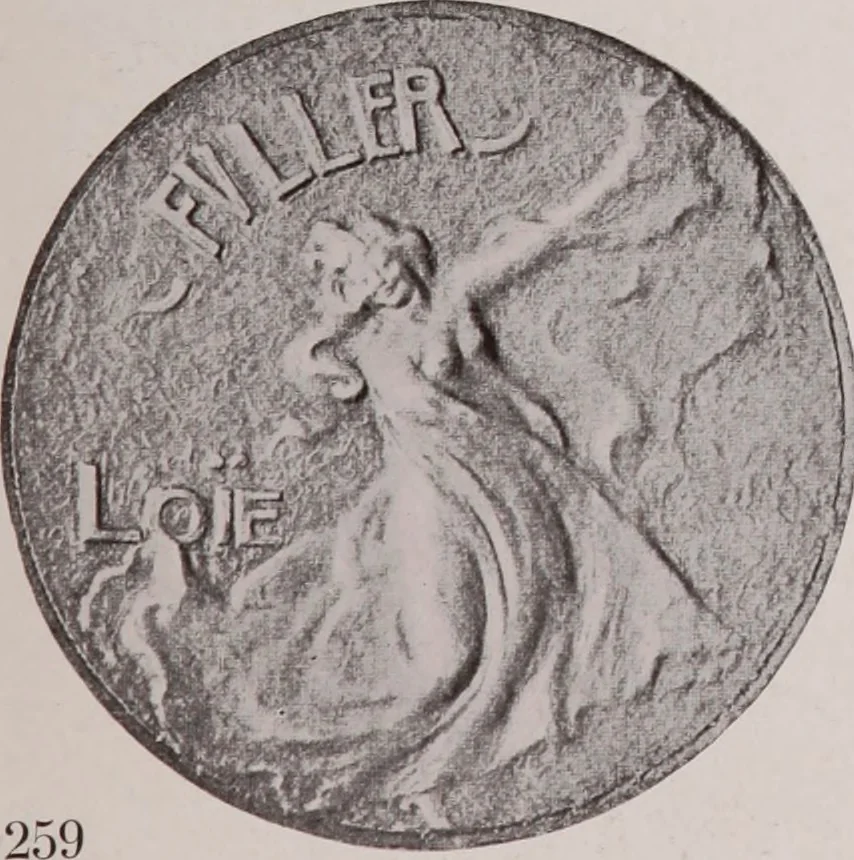 An illustration from Catalogue of the international exhibition of contemporary medals. March, 1910 [electronic resource], 1911, leaf 306