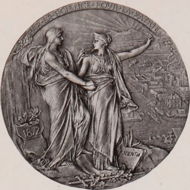 An illustration from Catalogue of the international exhibition of contemporary medals. March, 1910 [electronic resource], 1911, leaf 319