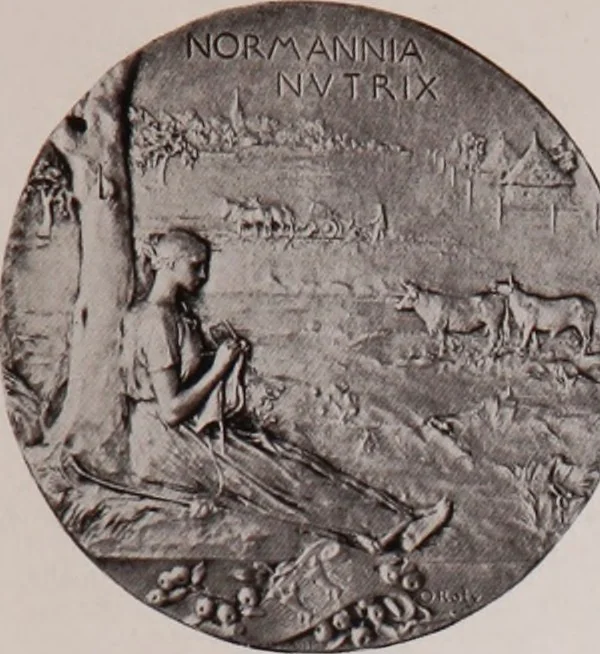 An illustration from Catalogue of the international exhibition of contemporary medals. March, 1910 [electronic resource], 1911, leaf 320