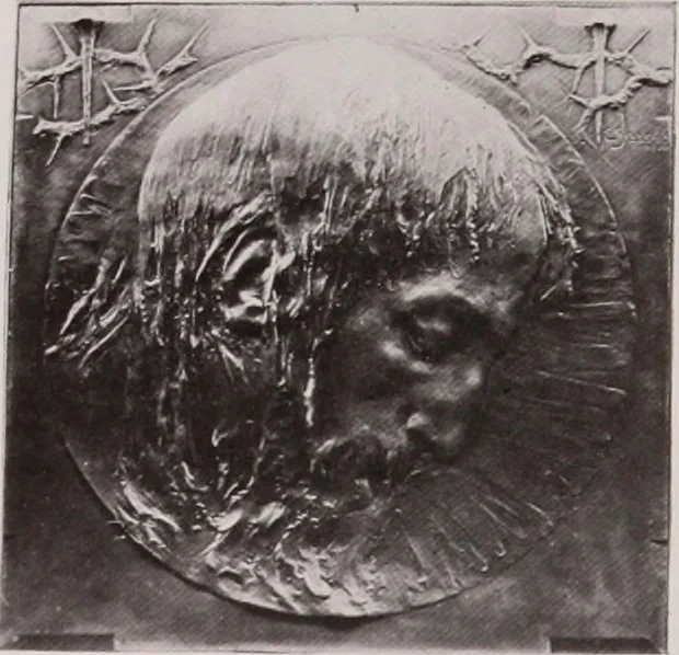 An illustration from Catalogue of the international exhibition of contemporary medals. March, 1910 [electronic resource], 1911, leaf 333