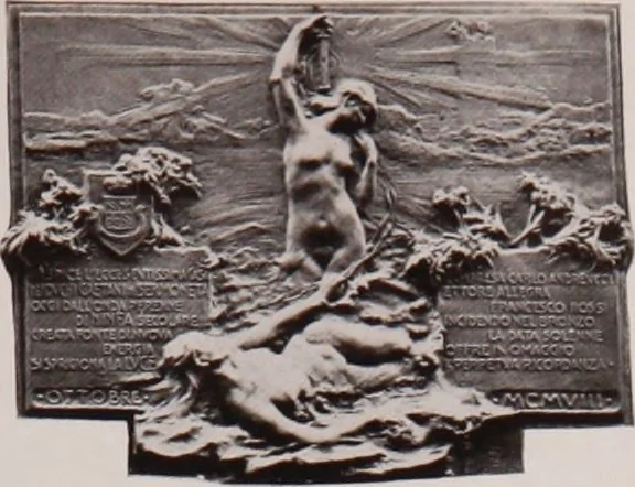 An illustration from Catalogue of the international exhibition of contemporary medals. March, 1910 [electronic resource], 1911, leaf 334