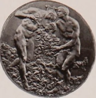 An illustration from Catalogue of the international exhibition of contemporary medals. March, 1910 [electronic resource], 1911, leaf 334