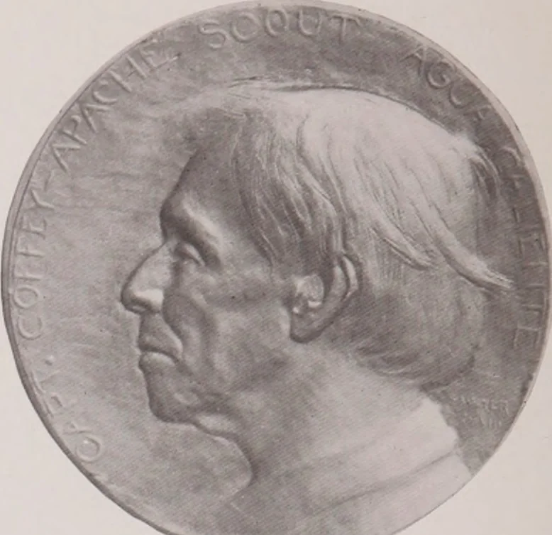 An illustration from Catalogue of the international exhibition of contemporary medals. March, 1910 [electronic resource], 1911, leaf 337