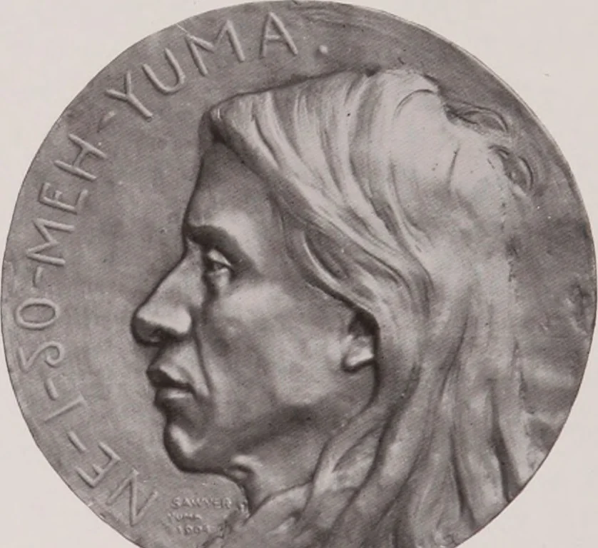 An illustration from Catalogue of the international exhibition of contemporary medals. March, 1910 [electronic resource], 1911, leaf 337